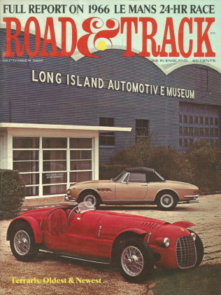 ROAD & TRACK 1966 SEPT - OLDEST FERRARIS, EMPI VW